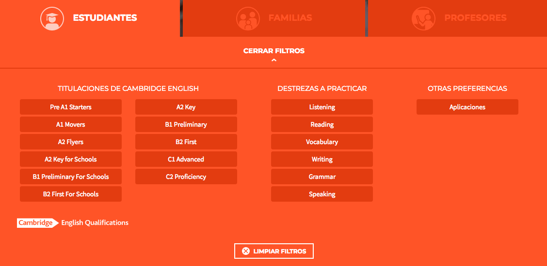 Recursos Cambridge para ti