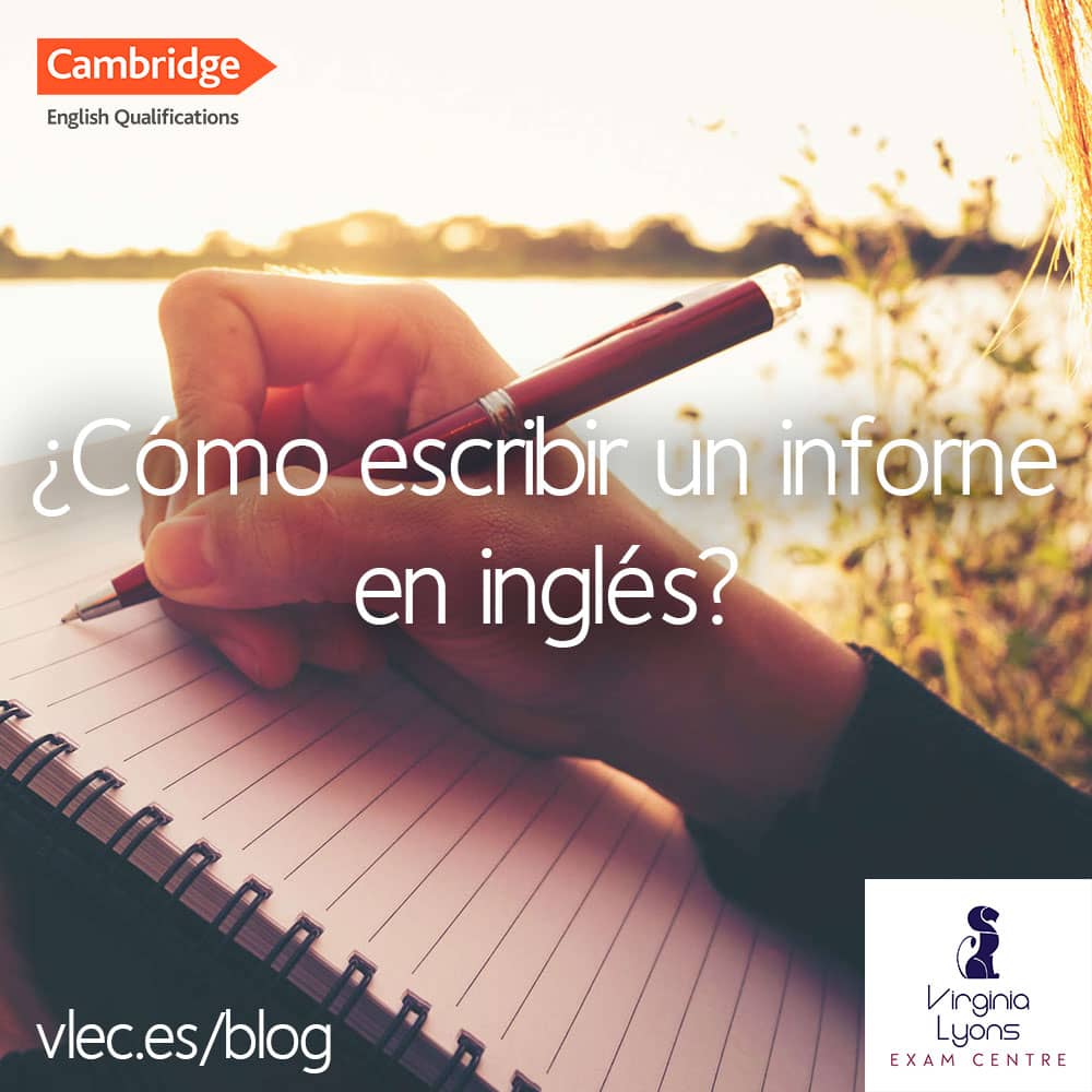 ¿Cómo escribir un informe en inglés?