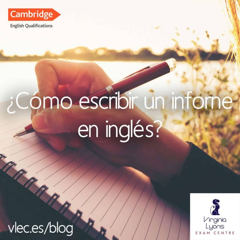 ¿Cómo escribir un report en inglés? BLOG Cambridge English VLEC